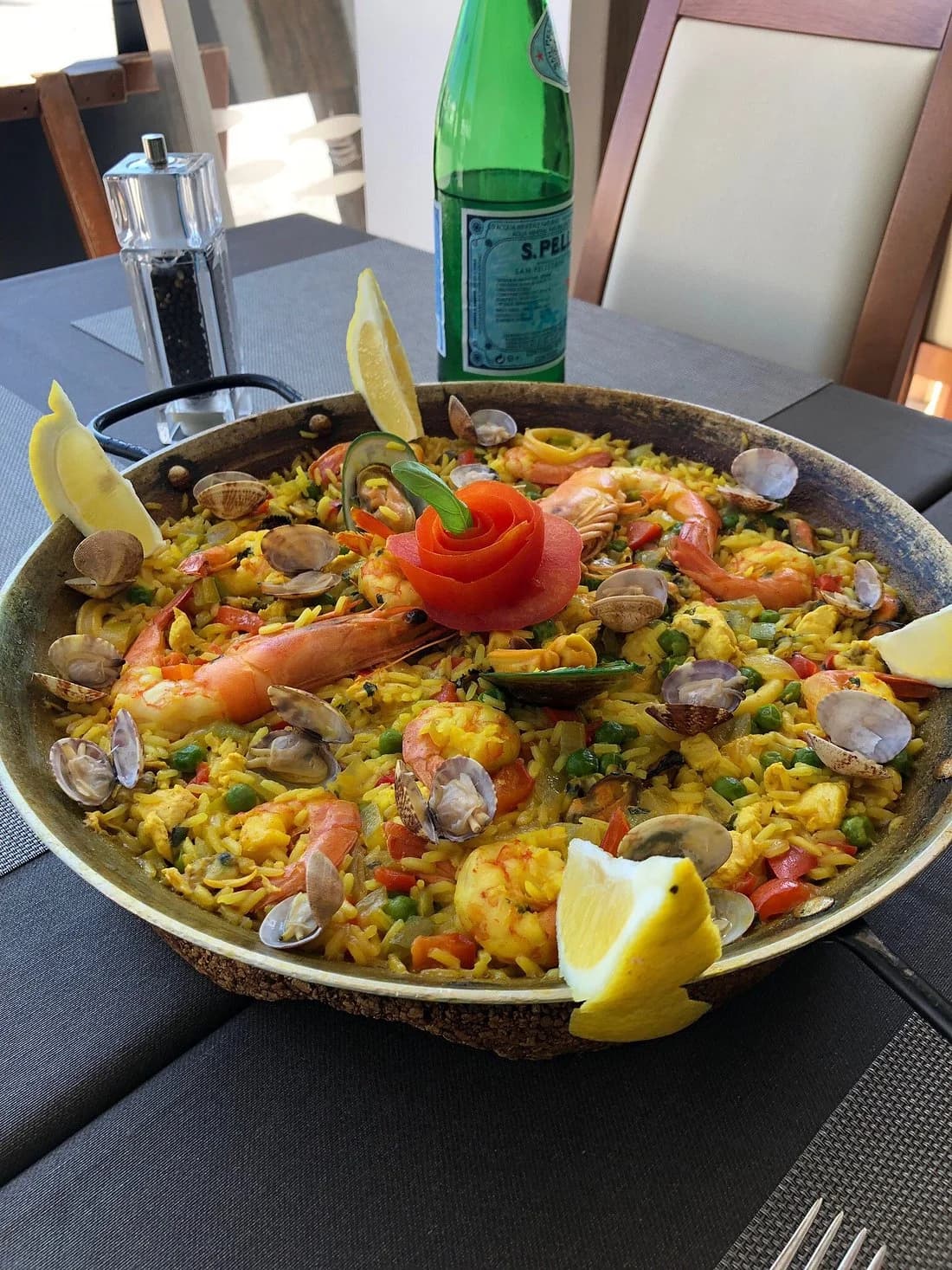 Paella background